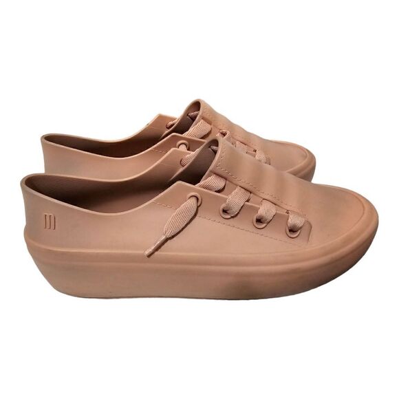 MELISSA Pink Vegan Sneakers - Size 7 - Picture 1 of 7